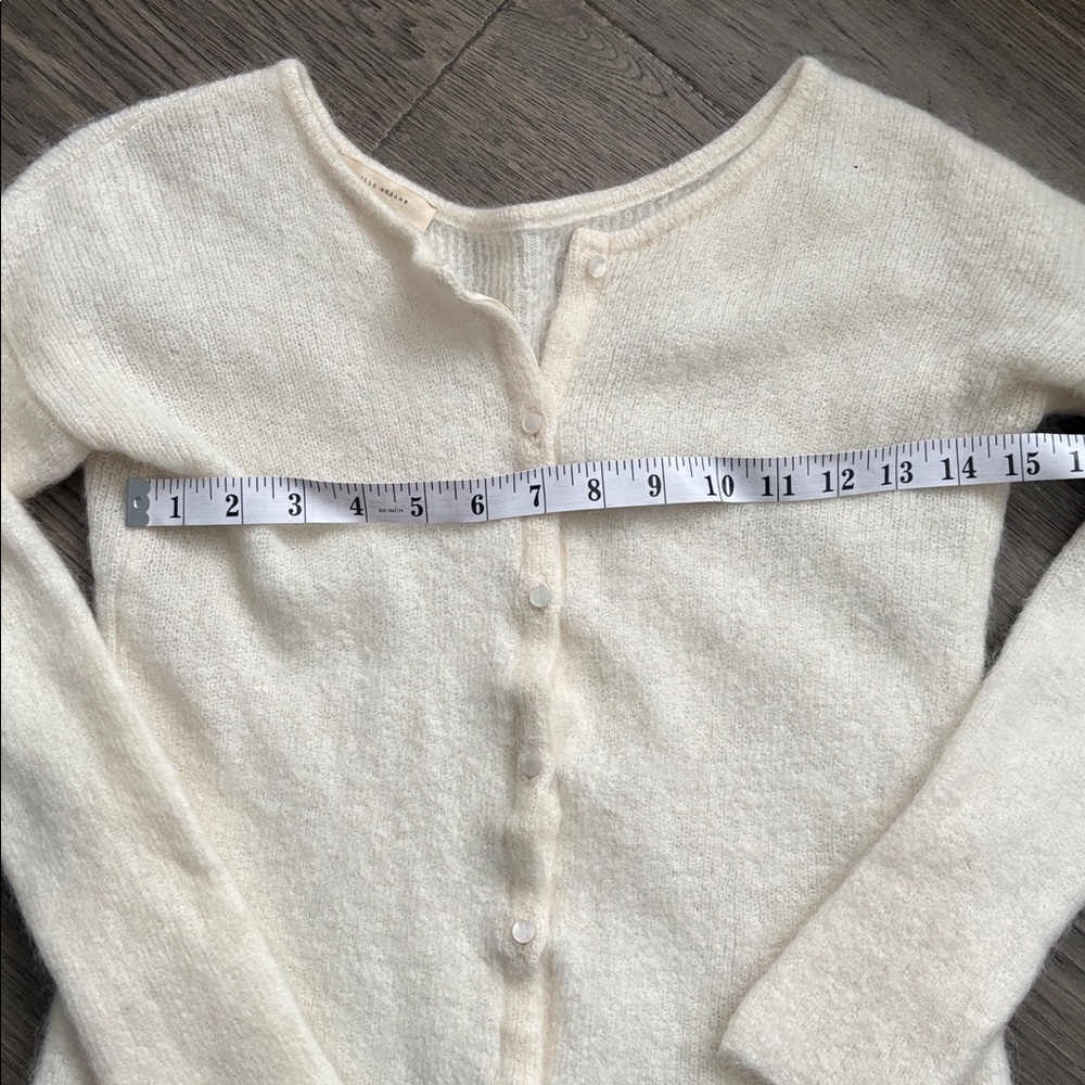 Sezane Cream Women's Cardigan - Picture 7 of 12